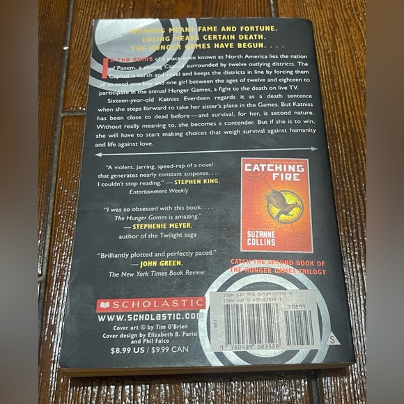 The Hunger Games (Book 1) by Suzanne Collins (2010) Paperback Paperback - Picture 2 of 4